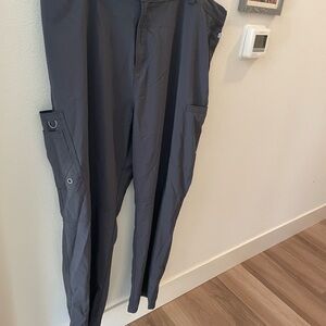 Pewter Cherokee mens infinity Scrub Pants Size 3XL Cargo Pockets Ck200A